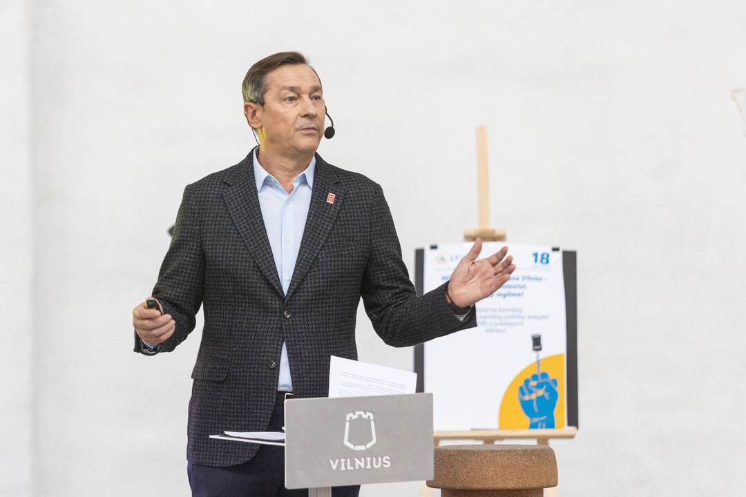 Plano „Vilnius be kamščių“ pristatymas
