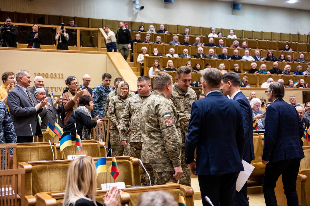 Konferencija „Metai karo Ukrainoje“ Seime