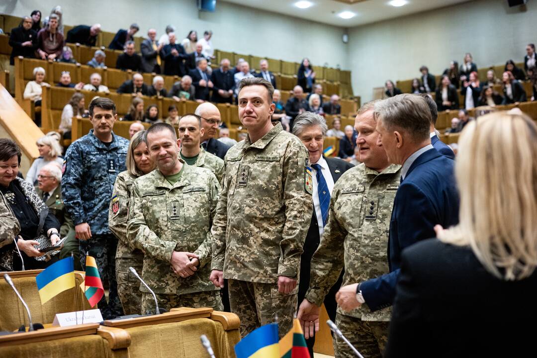 Konferencija „Metai karo Ukrainoje“ Seime