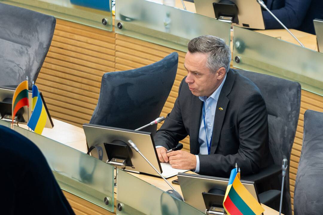 Seimas svarstė klausimą dėl A. Stončaičio atleidimo