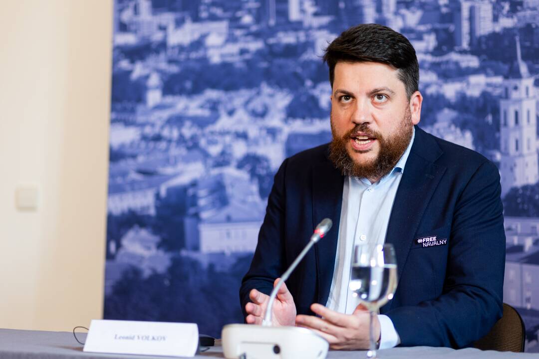 Vilniaus Rusijos forumo spaudos konferencija