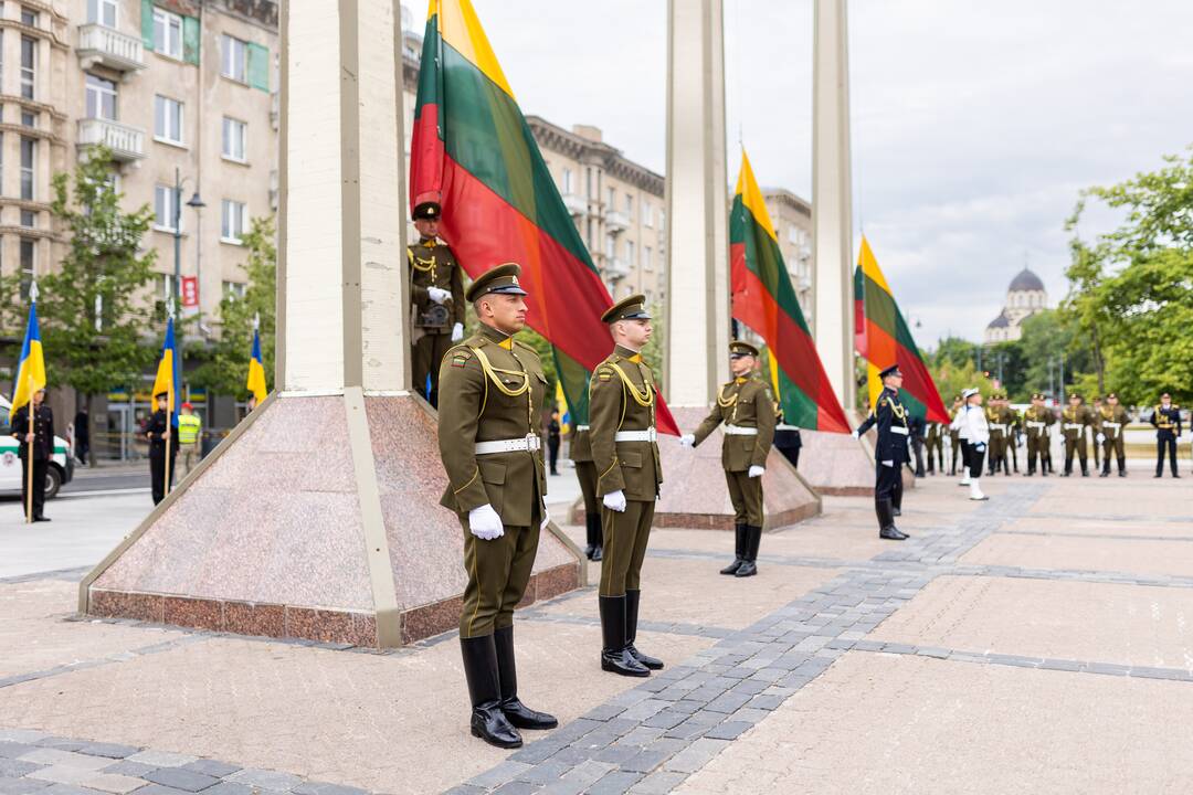 Okupacijos, genocido ir sovietmečio represijų aukų pagerbimo ceremonija