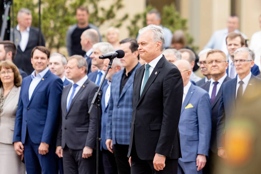 Okupacijos, genocido ir sovietmečio represijų aukų pagerbimo ceremonija