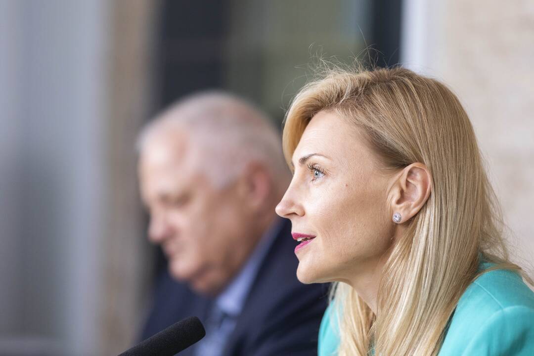 Spaudos konferencija apie vaikų stovyklas