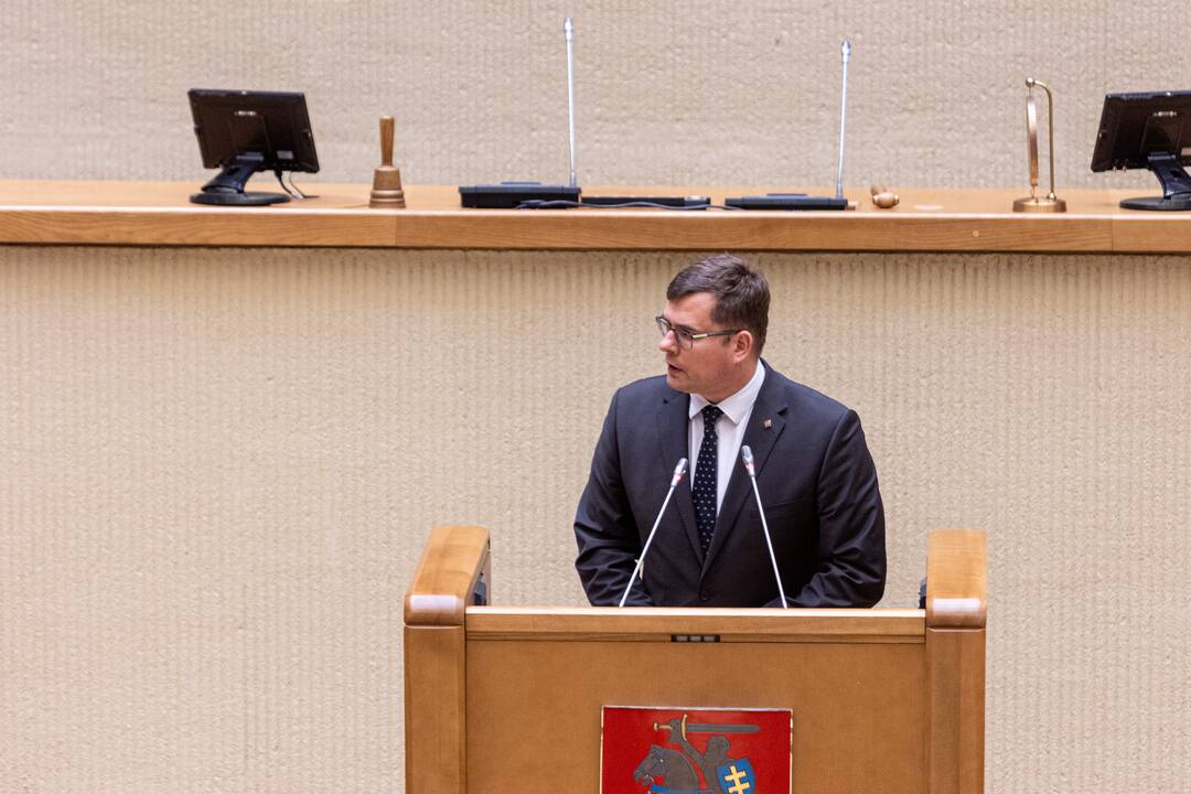 Laisvės gynėjo pažymėjimų ir ženklelių įteikimas Seime