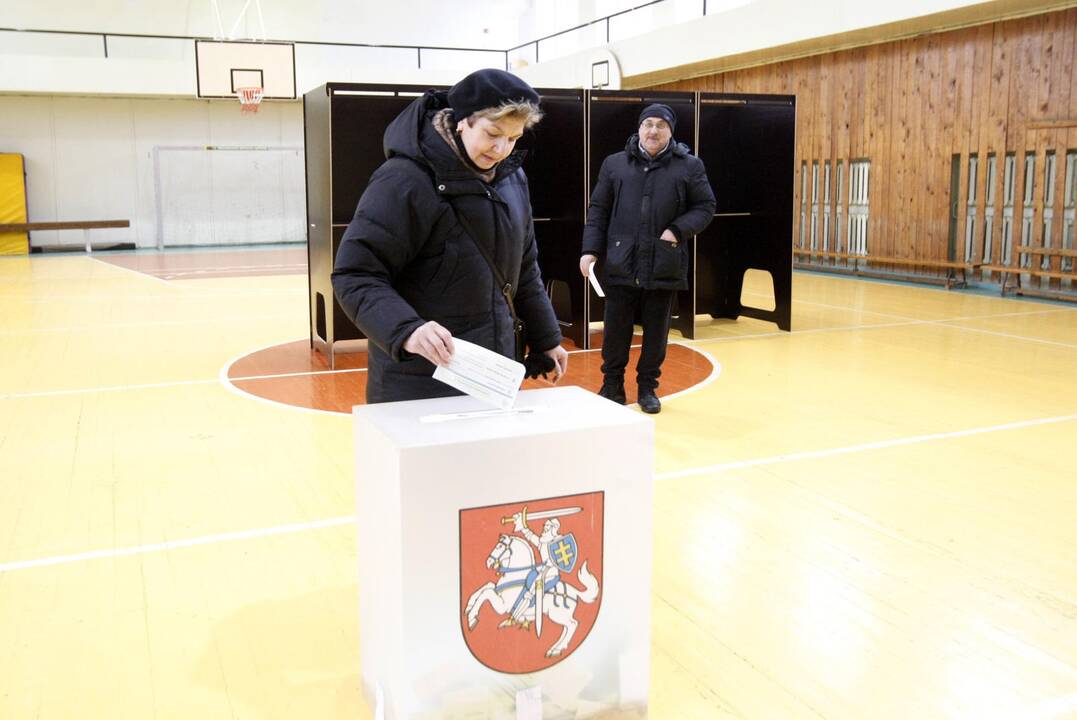 Klaipėdiečiai renkasi tarp dabartinio mero V. Grubliausko ir A. Vaitkaus