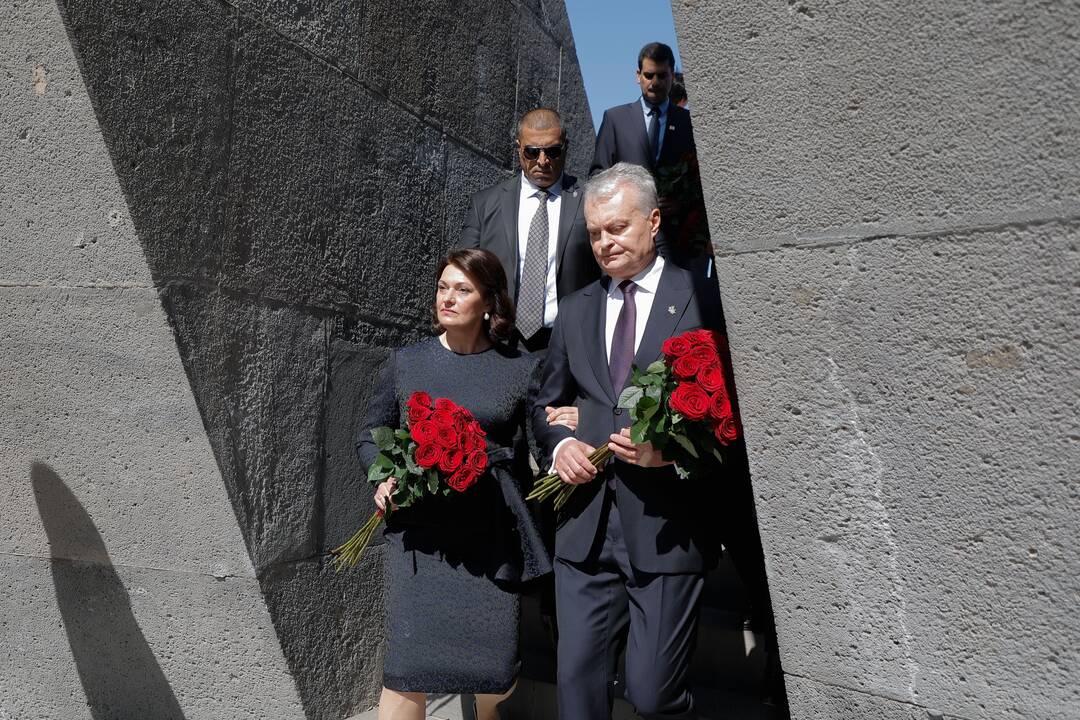 G. Nausėdos vizitas Armėnijoje