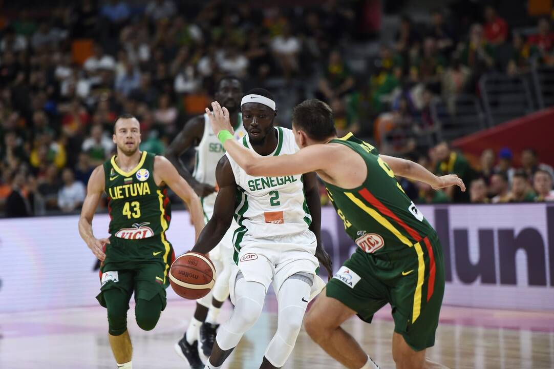 Lietuva – Senegalas 101:47