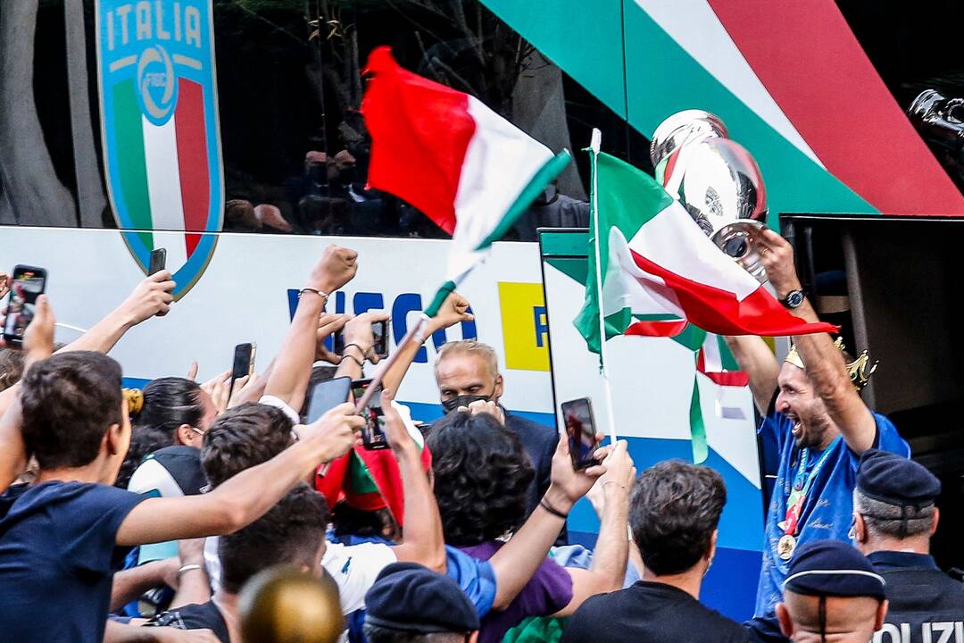 Europos futbolo čempionatą laimėjo Italijos rinktinė