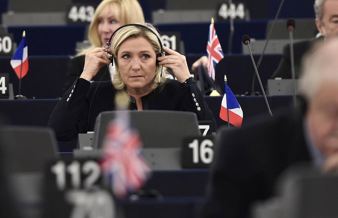 Europos Parlamentas reikalauja M. Le Pen grąžinti 340 tūkst. eurų