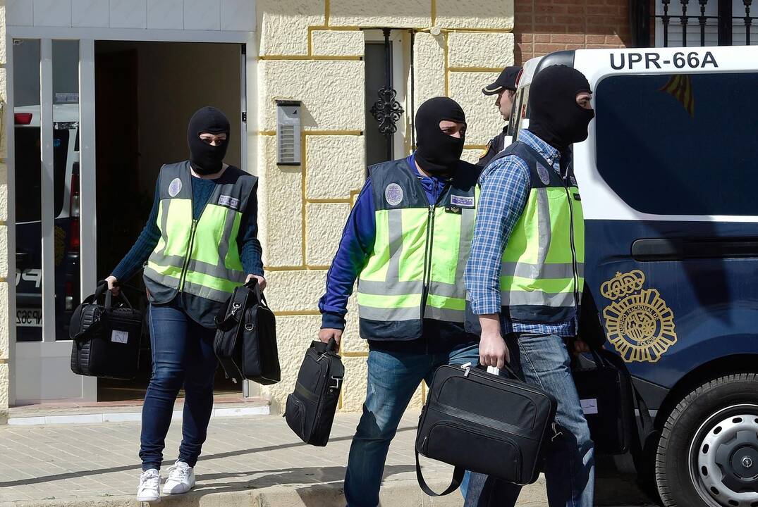 Ispanijos policija išaiškino kreditines korteles klastojusį susivienijimą