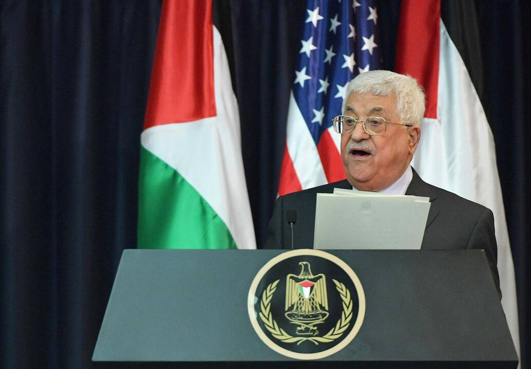 Palestiniečių prezidentas Mahmudas Abbasas