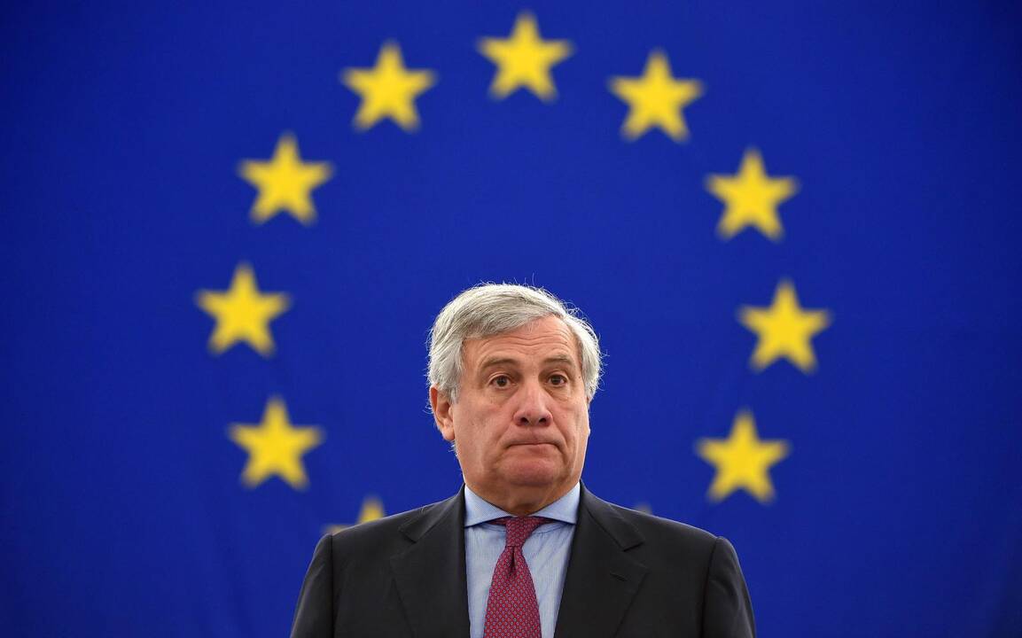Europos Parlamento pirmininkas Antonio Tajani
