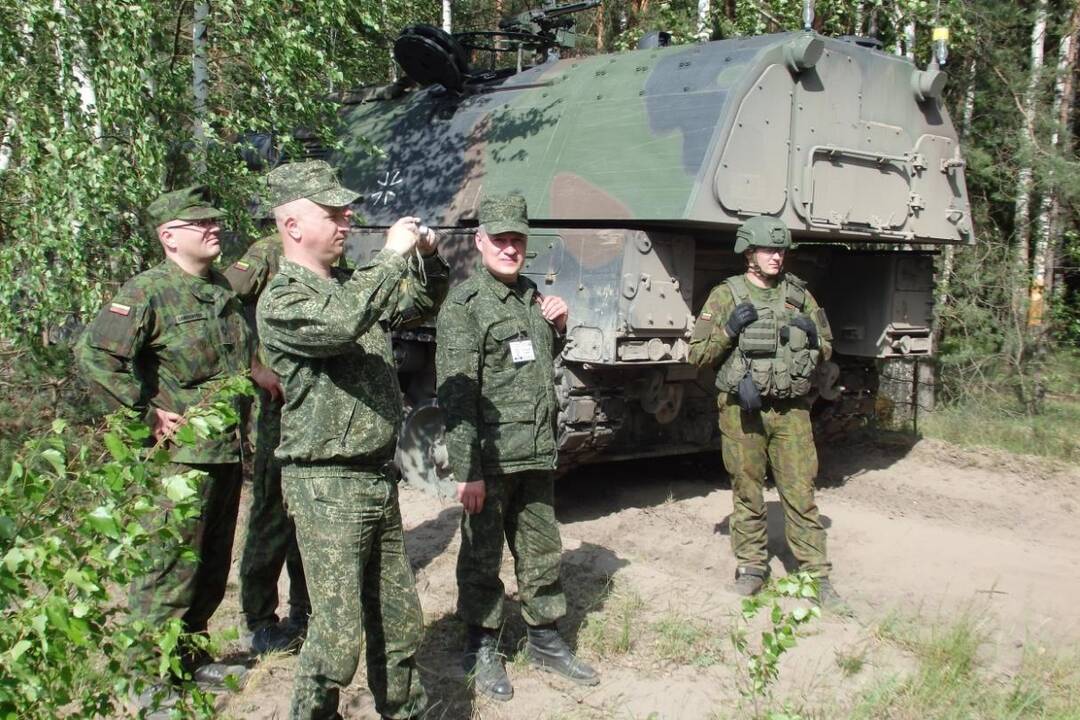 Baltarusijos ginkluotės inspektoriai tikrins Lietuvos karinį dalinį