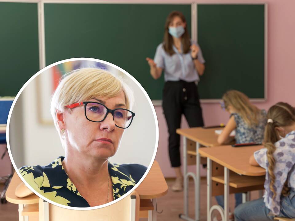 Ministrė: privalomas nuotolinis ugdymas tikrai nėra planuojamas