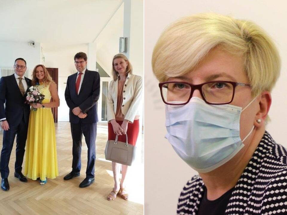 Premjerė apie Ž. Pavilionio vedybas per komandiruotę: tikiuosi, tai padarė po darbo
