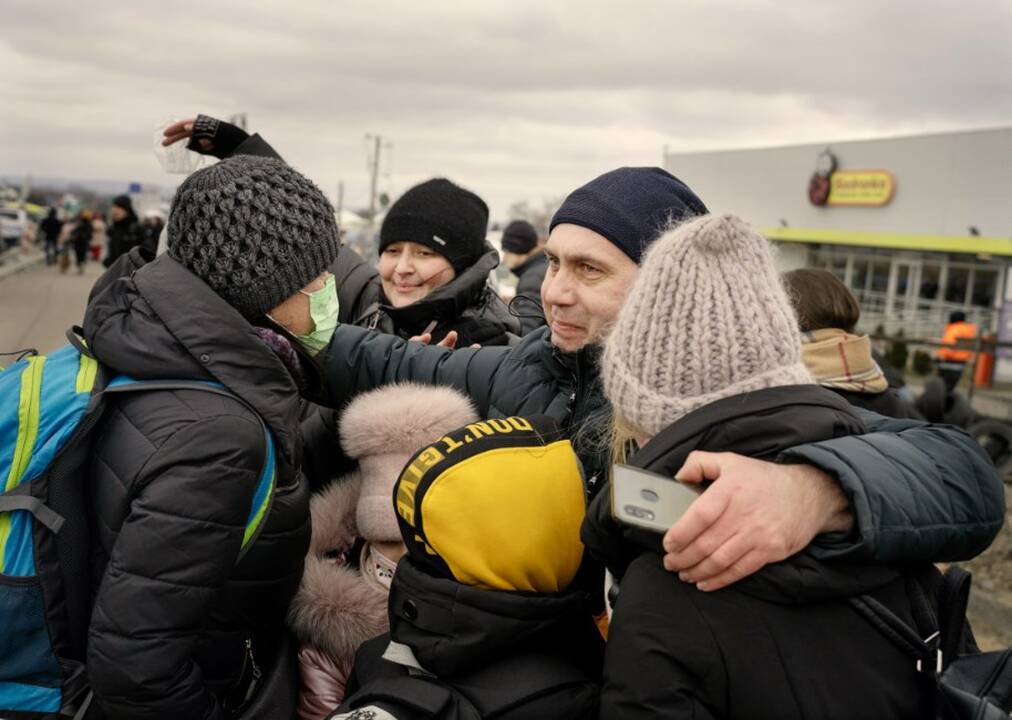 Ministrė: kol kas ukrainiečių antplūdžio nėra, bet skaičiai gali augti neprognozuojamai