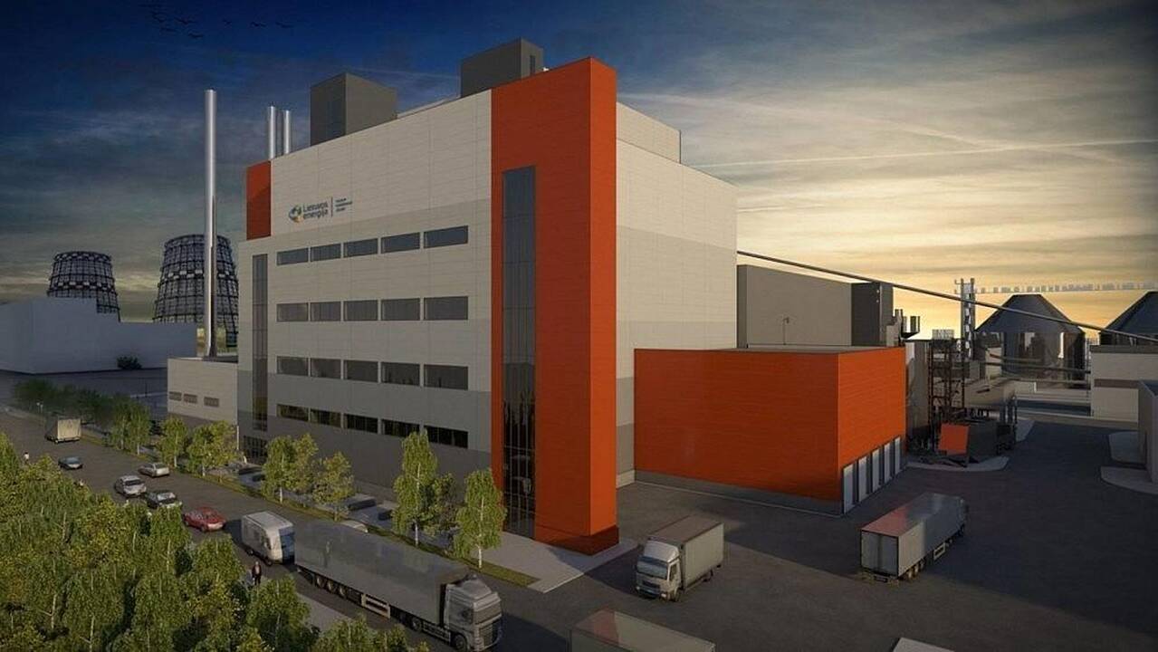 Vilniuje pradėtos kogeneracinės jėgainės statybos