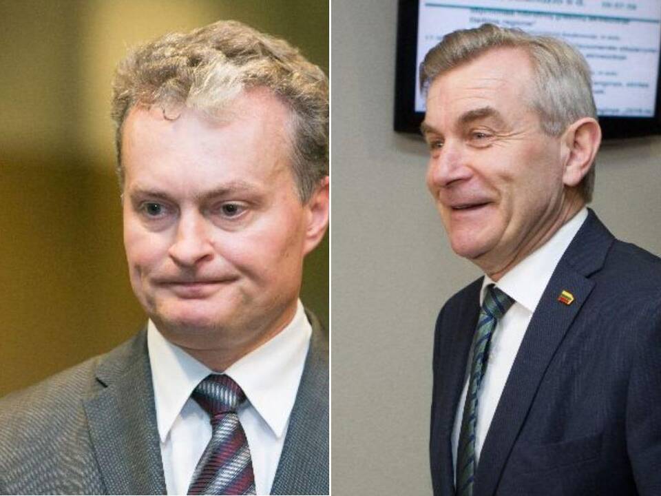 Seimo vadovas teigia juokavęs dėl G. Nausėdos keliamos grėsmės saugumui
