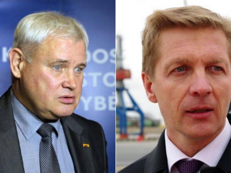 Klaipėdiečiai renkasi tarp dabartinio mero V. Grubliausko ir A. Vaitkaus
