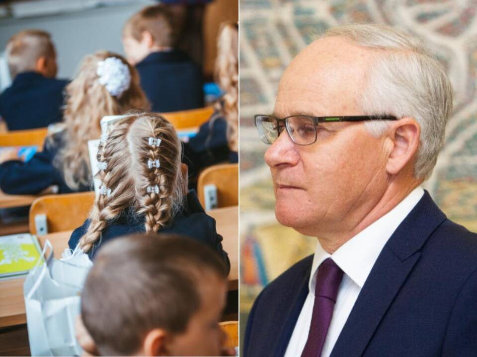 Ministras: Lietuvai neišvengiamai reikės pertvarkyti mokyklų tinklą