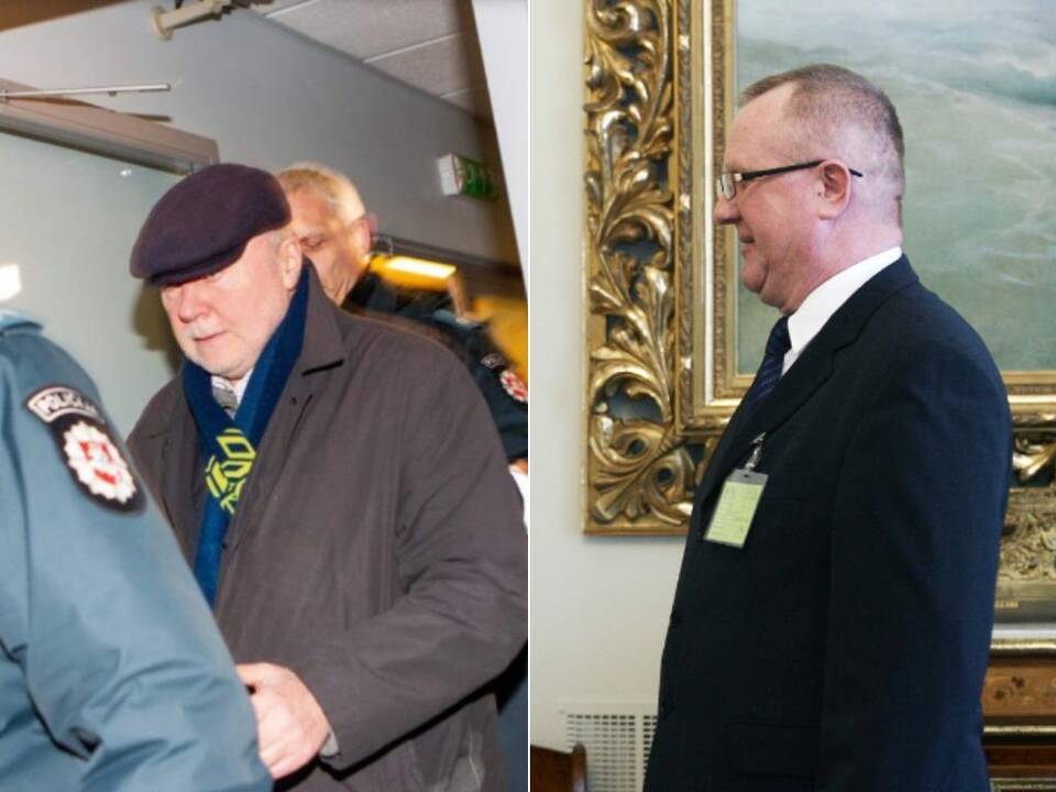 Teisėjas Kęstutis Jucys atleidžiamas savo noru, o Konstantinas Gurinas (dešinėje)– pažeminęs teisėjo vardą.