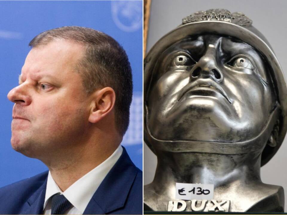 S. Skvernelį sulygino su fašistiniu Italijos diktatoriumi B. Mussoliniu