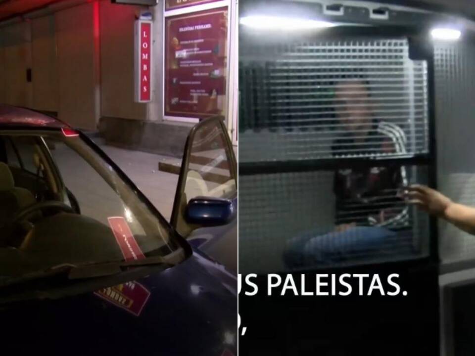 Vilniuje – neįtikėtinai kvaila girto vairuotojo istorija
