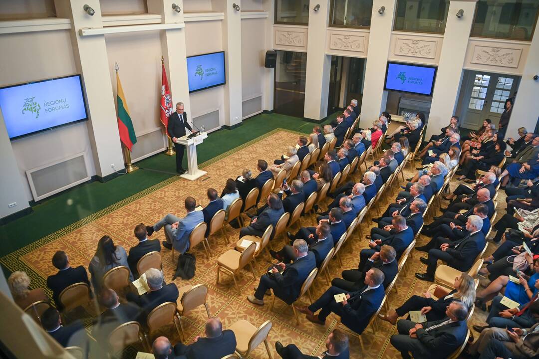 Prezidentūroje – kasmetinis Regionų forumas