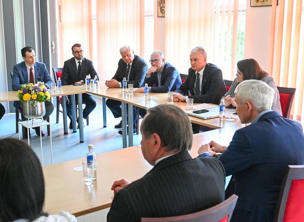 G. Nausėdos darbo diena Panevėžio regione