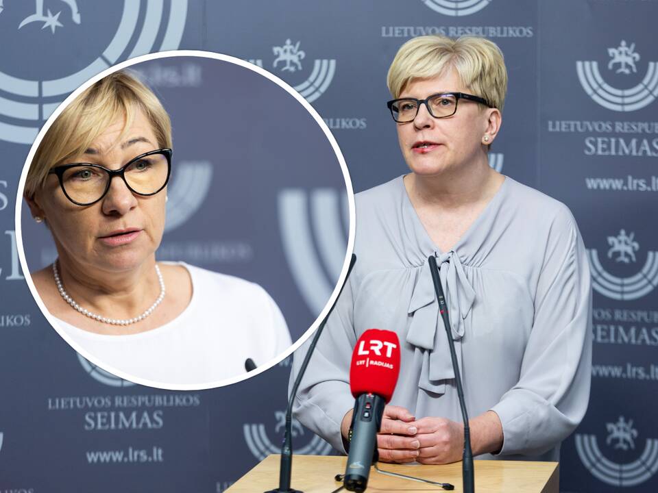 Premjerė apie švietimo ministrės pasitraukimą: spręsiu išklausiusi paaiškinimus
