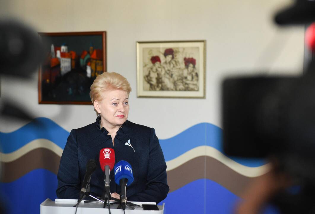 D. Grybauskaitė perspėja dėl augančio biudžeto deficito