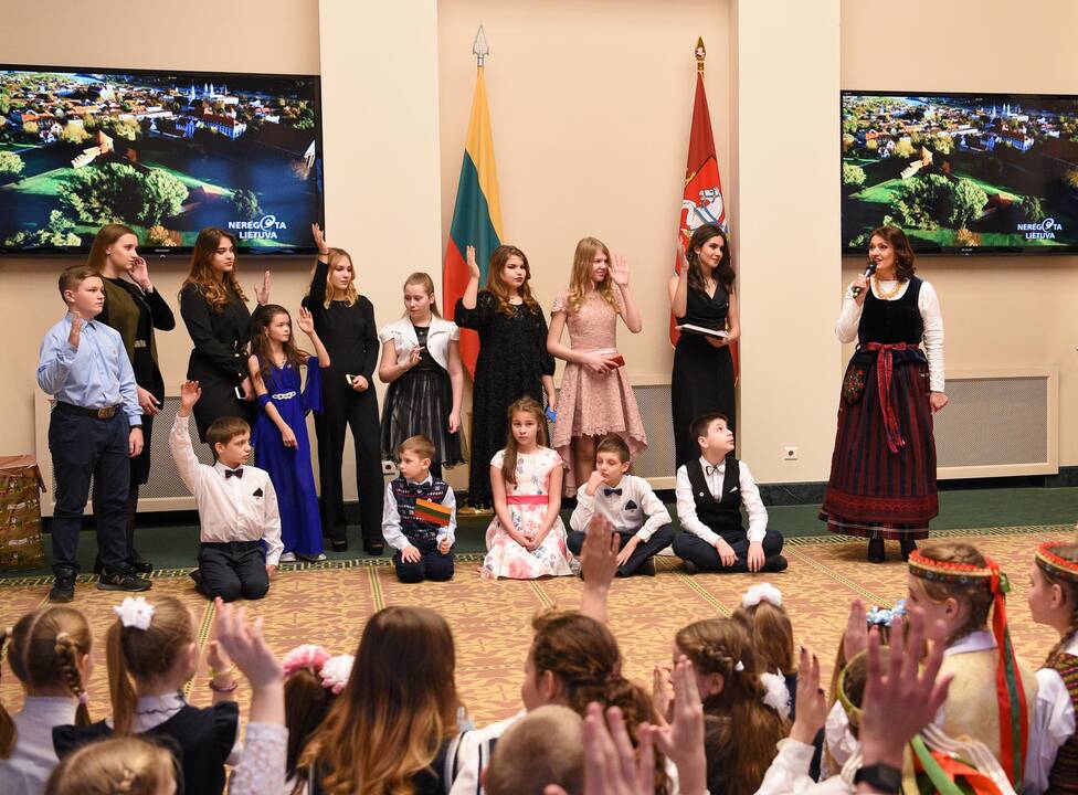 Kalėdinė eglutės šventė Prezidentūroje