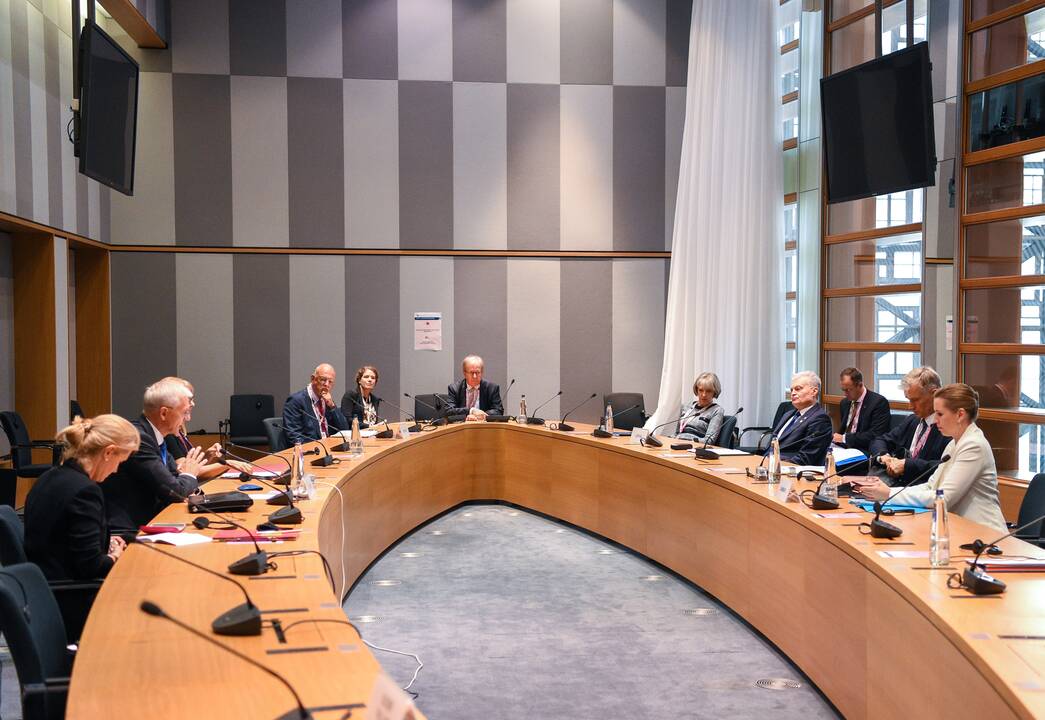 G. Nausėda susitinka su Šiaurės ir Baltijos šalių vadovais