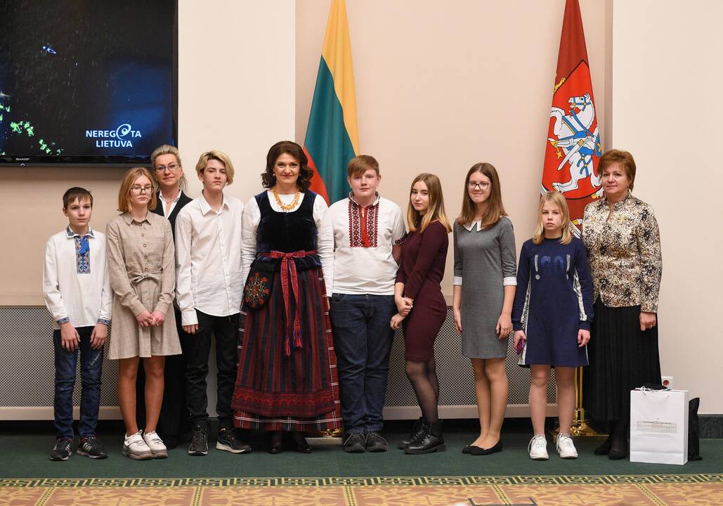 Kalėdinė eglutės šventė Prezidentūroje