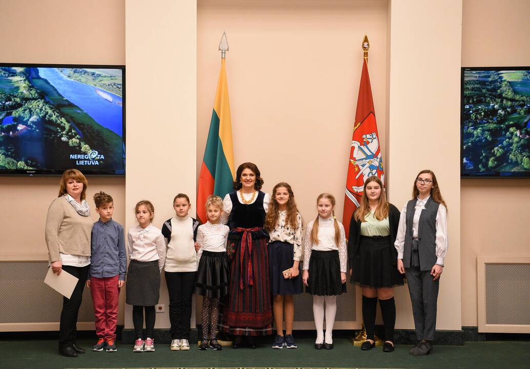 Kalėdinė eglutės šventė Prezidentūroje