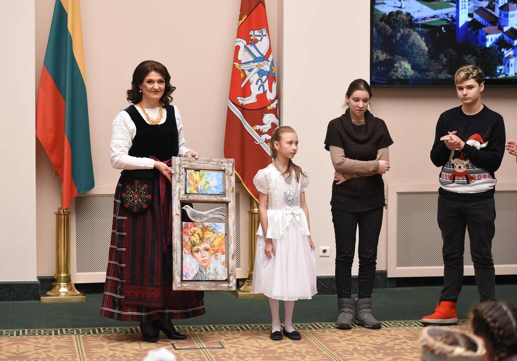 Kalėdinė eglutės šventė Prezidentūroje