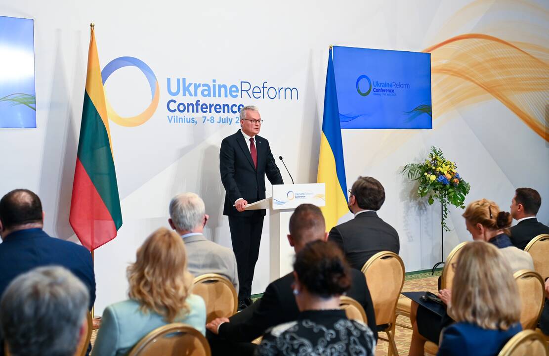 Ukrainos reformų konferencija Vilniuje
