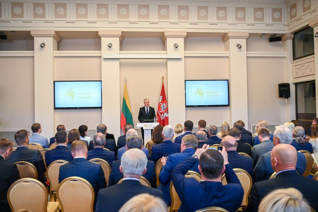 Prezidentūroje – kasmetinis Regionų forumas