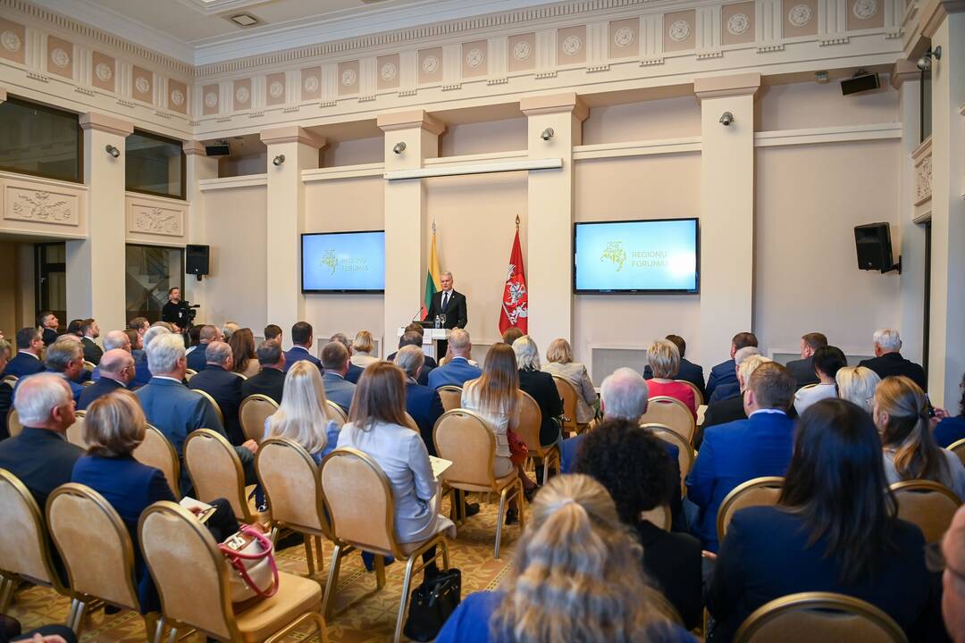 Prezidentūroje – kasmetinis Regionų forumas