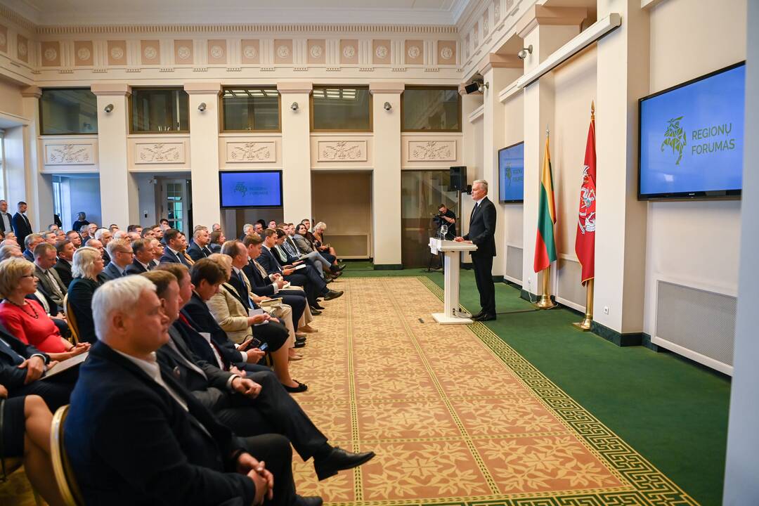 Prezidentūroje – kasmetinis Regionų forumas