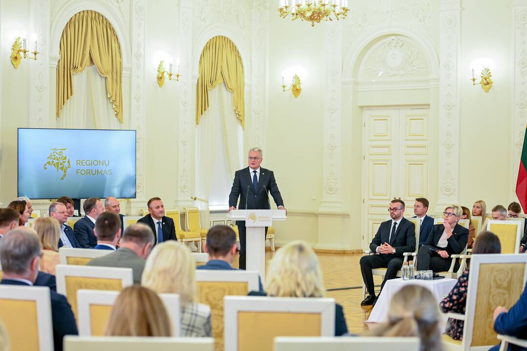 Prezidentūroje – kasmetinis Regionų forumas