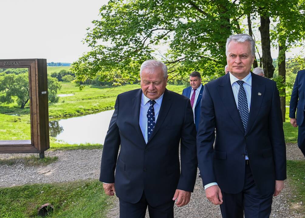 G. Nausėdos darbo diena Panevėžio regione