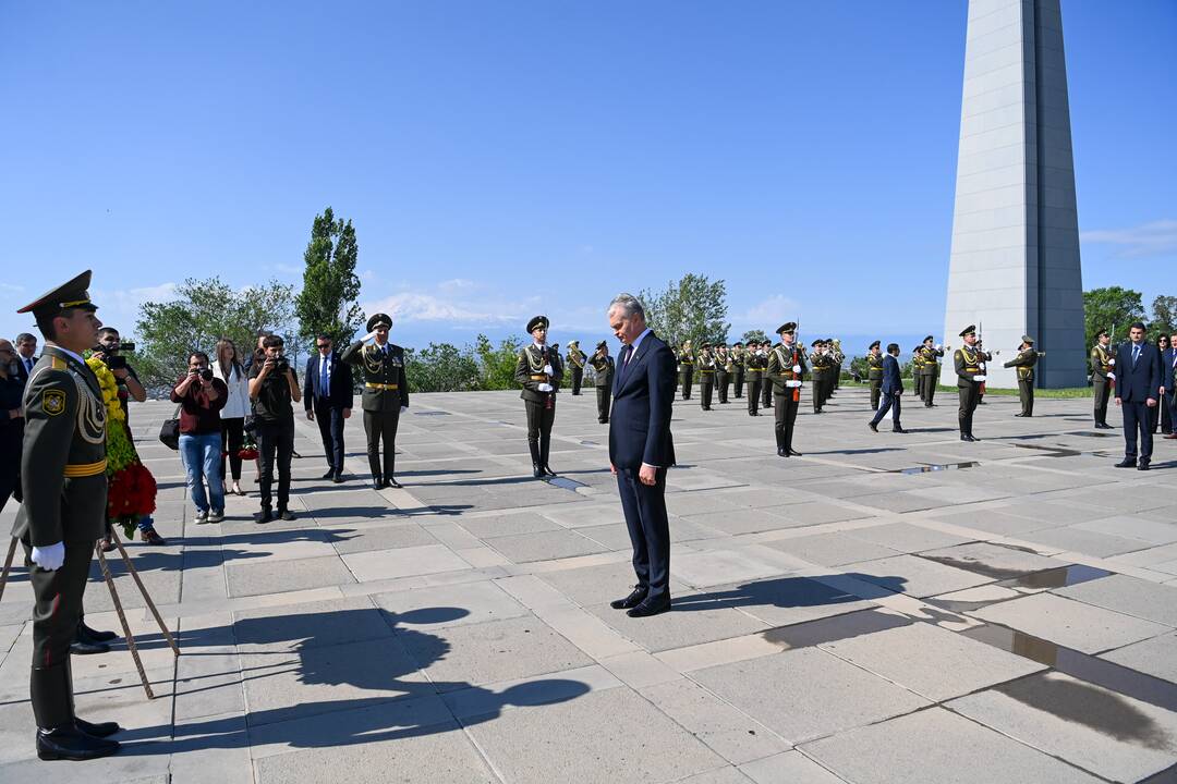 G. Nausėdos vizitas Armėnijoje