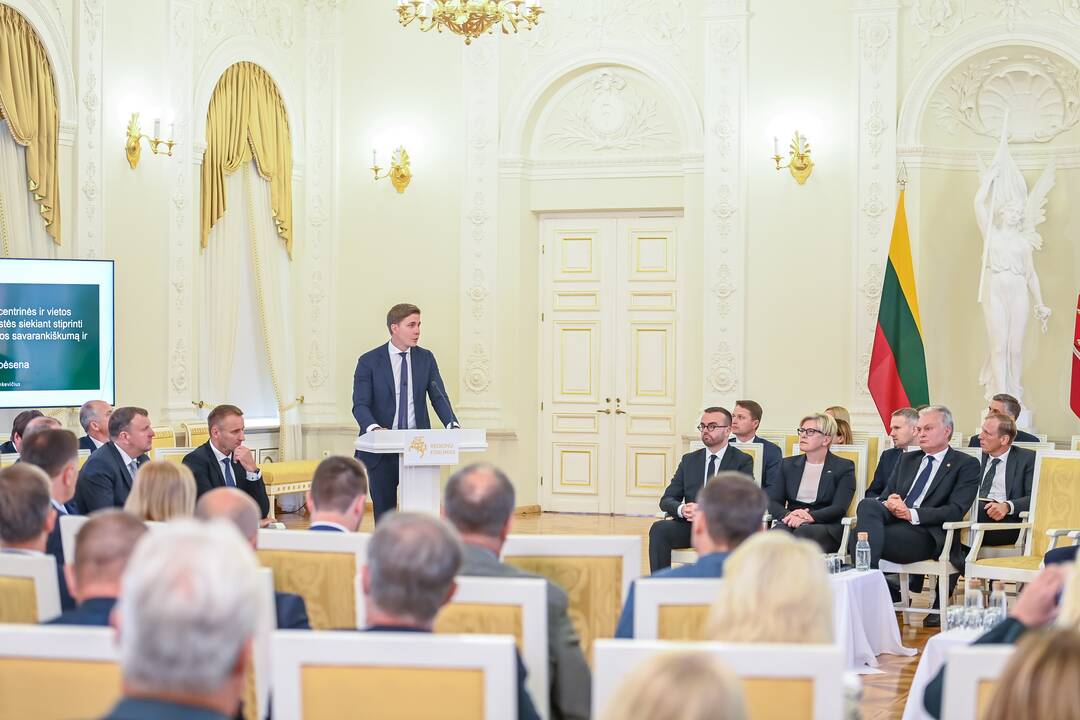 Prezidentūroje – kasmetinis Regionų forumas