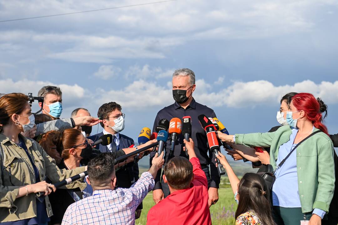 G. Nausėda tęsia vizitą Sakartvele
