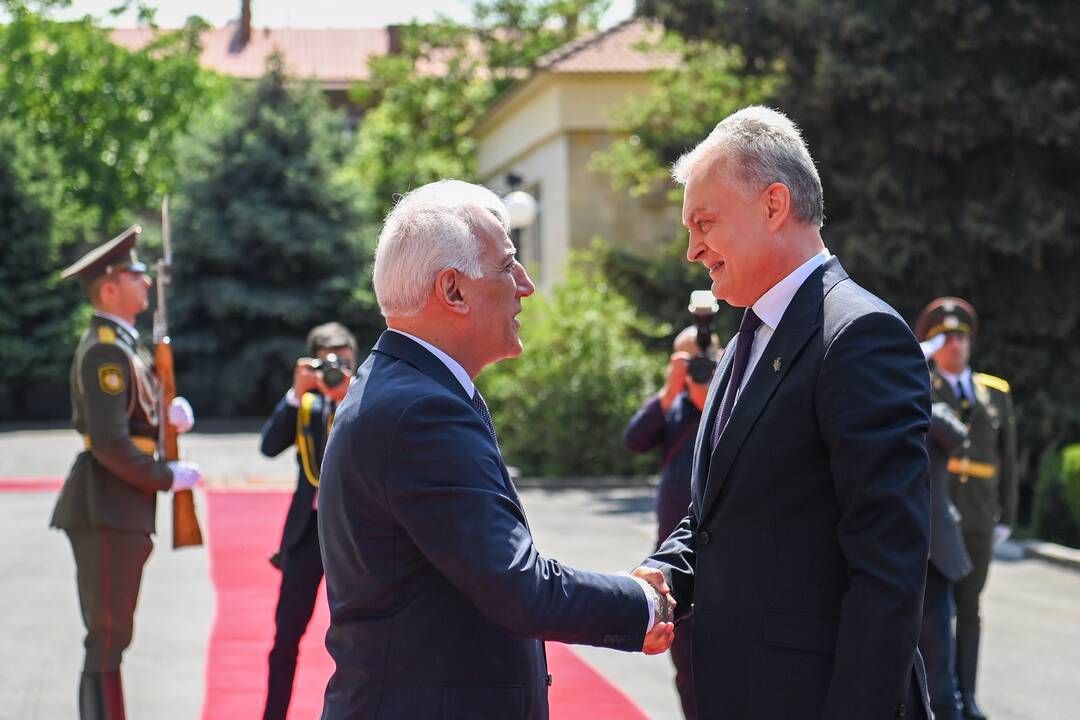 G. Nausėdos vizitas Armėnijoje