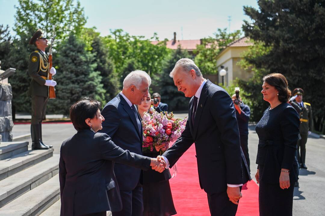 G. Nausėdos vizitas Armėnijoje