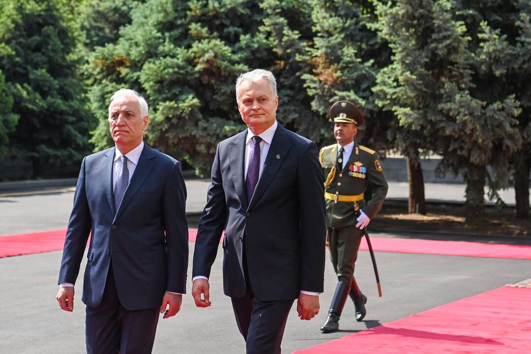 G. Nausėdos vizitas Armėnijoje