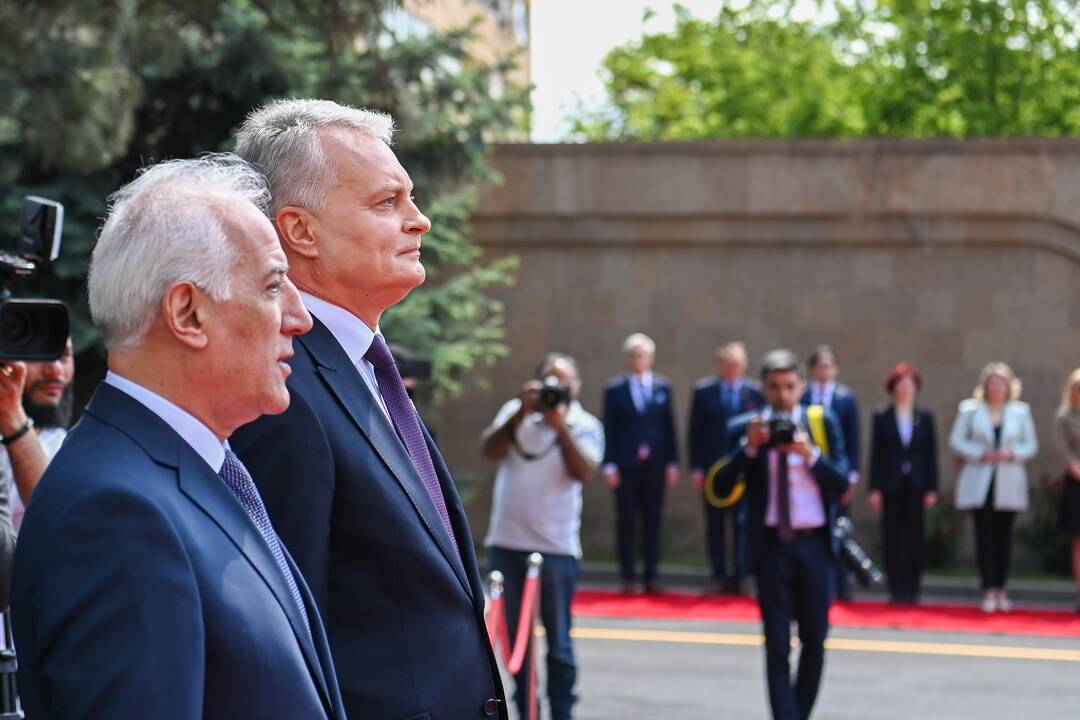 G. Nausėdos vizitas Armėnijoje